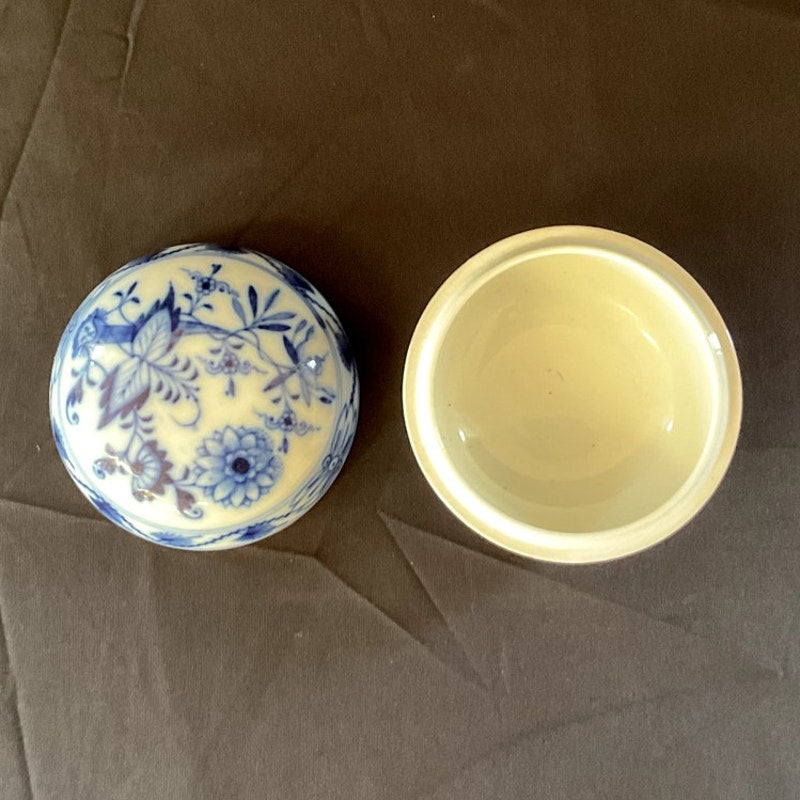 Meissen Porcelain Trinket Jar