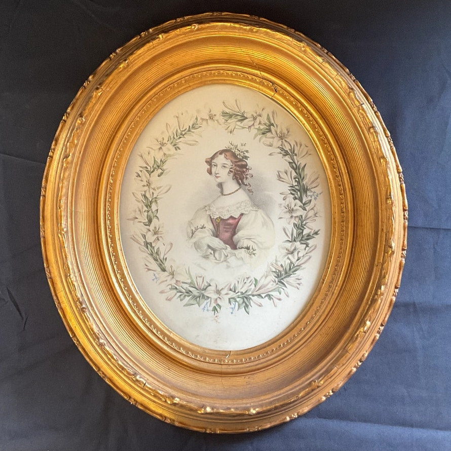 Antique Gold Gild Wood Frame