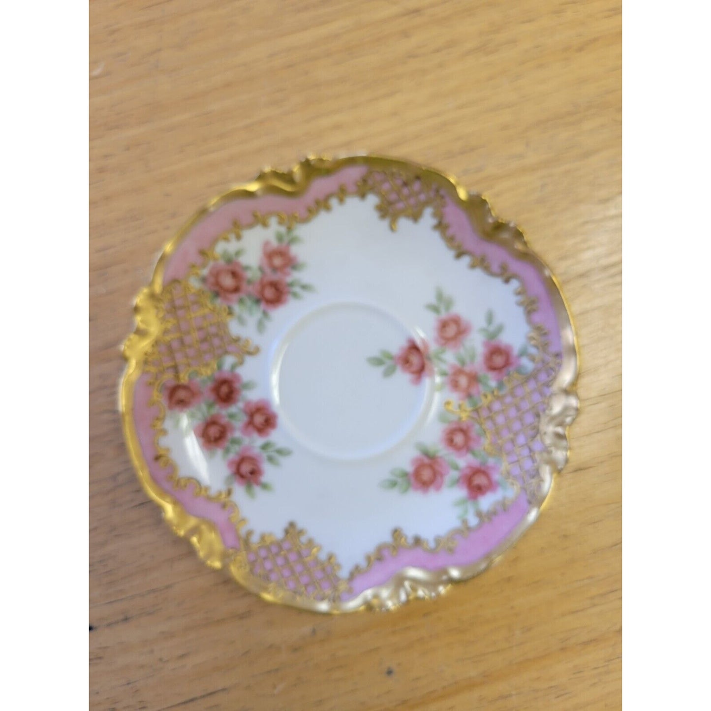 Vintage Haviland Limoges Porcelain Saucer