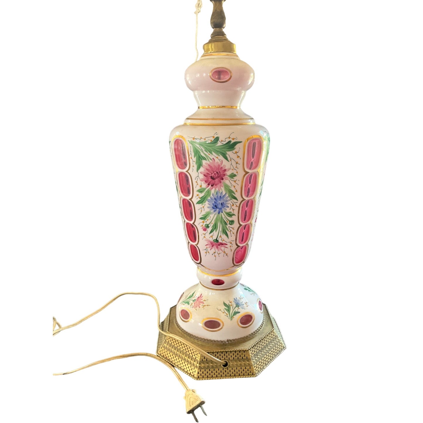 Vintage Flower Table Lamp