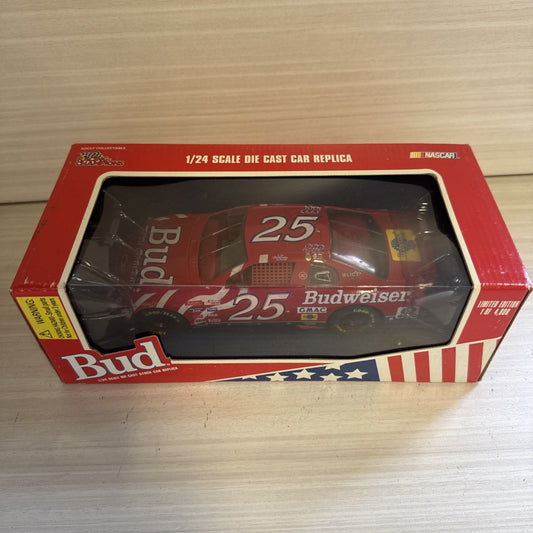 1996 Racing Champions 1:24 Ken Schrader #25 Budweiser Monte Carlo – NIB NASCAR
