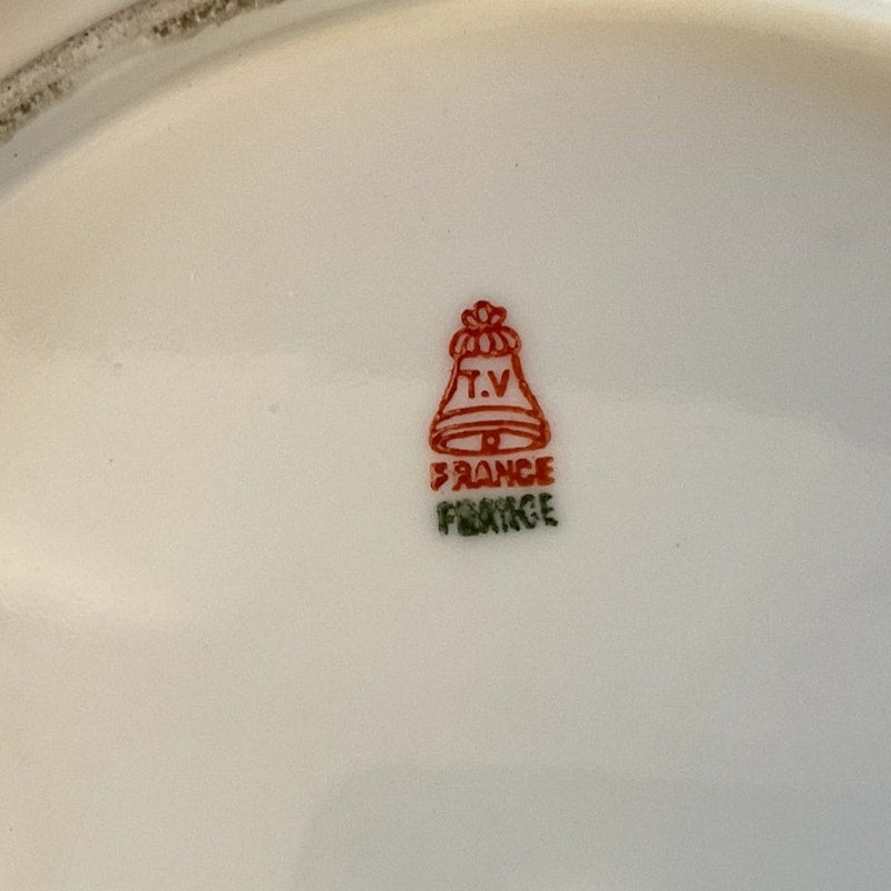 Vintage Tressemann & Vogt Limoges Cabinet Plate