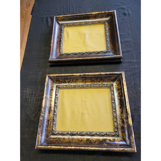 Vintage Wood Picture Frames 8x10 Set of 2