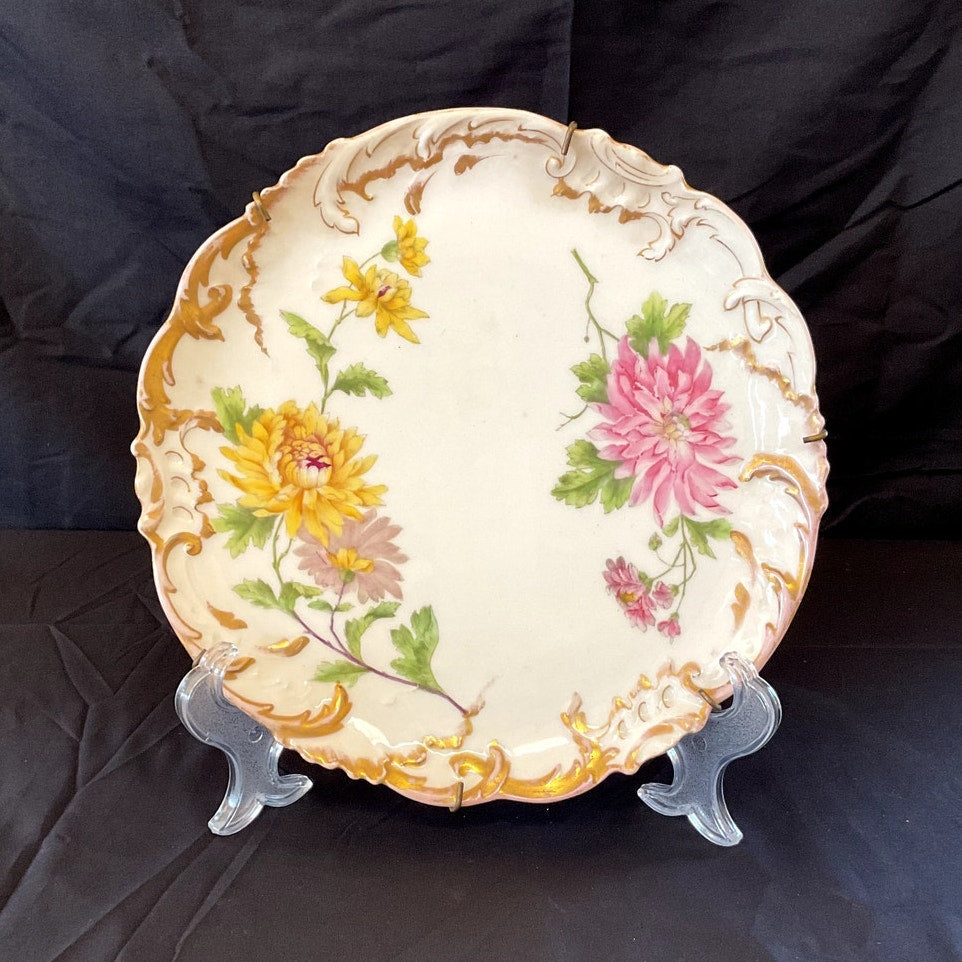 Vintage Tressemann & Vogt Limoges Cabinet Plate
