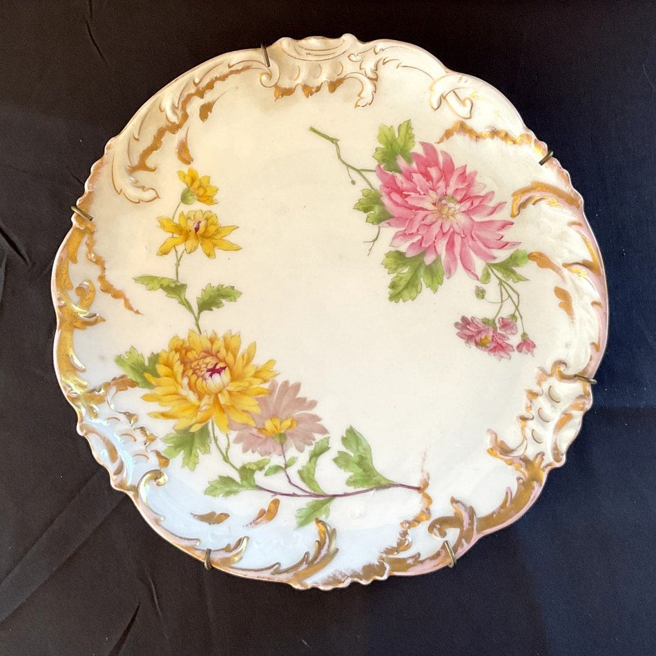 Vintage Tressemann & Vogt Limoges Cabinet Plate