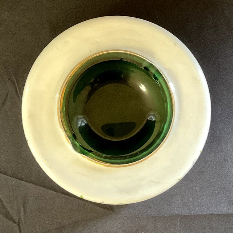 Bohemian Glass Ashtray