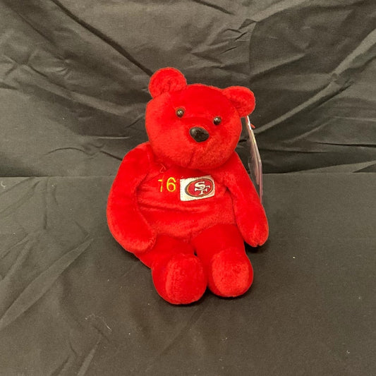 Salvino's Bammers 49ers Joe Montana Plush Bear