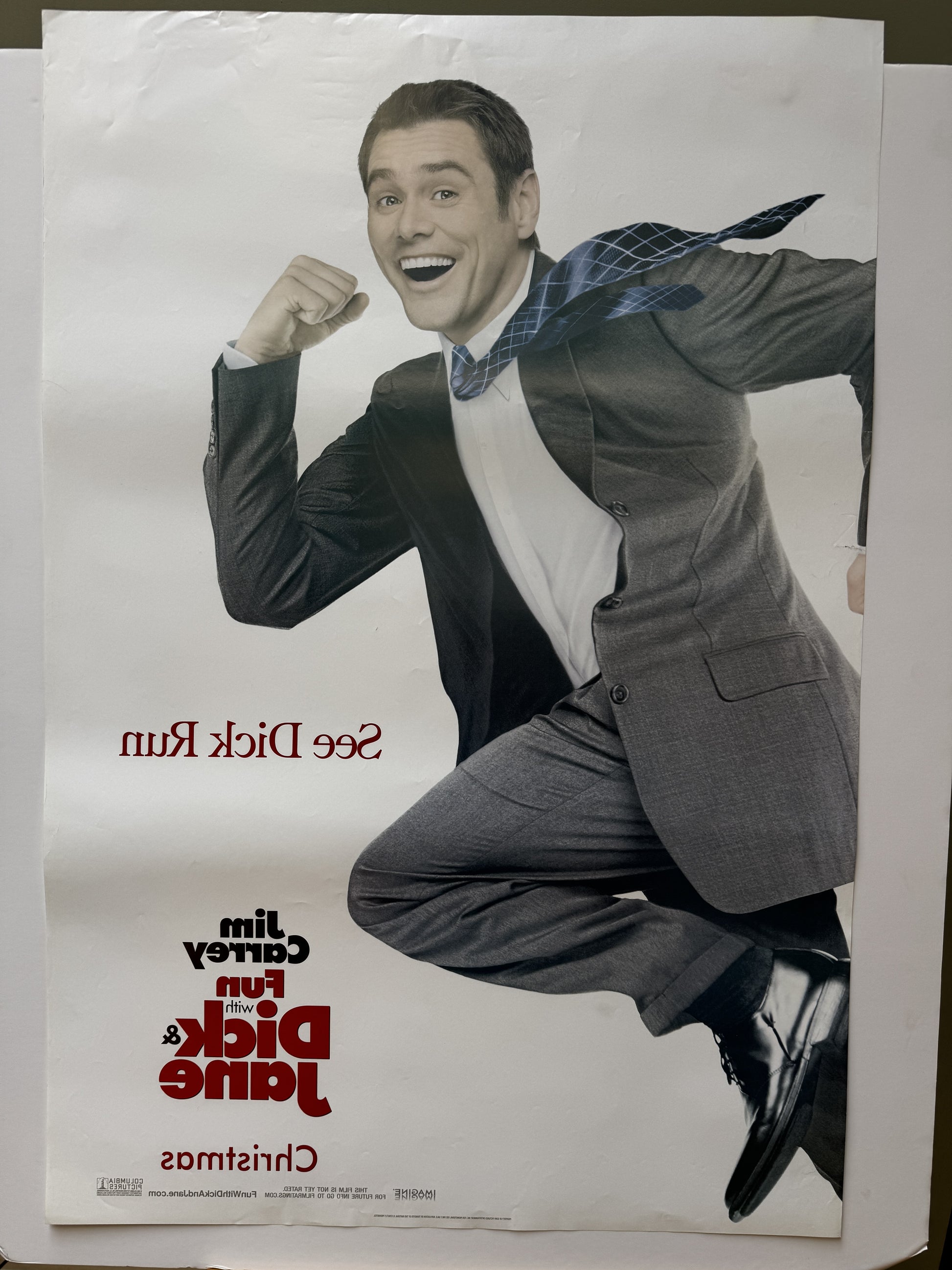 Fun with Dick & Jane (2005) original movie poster - detail