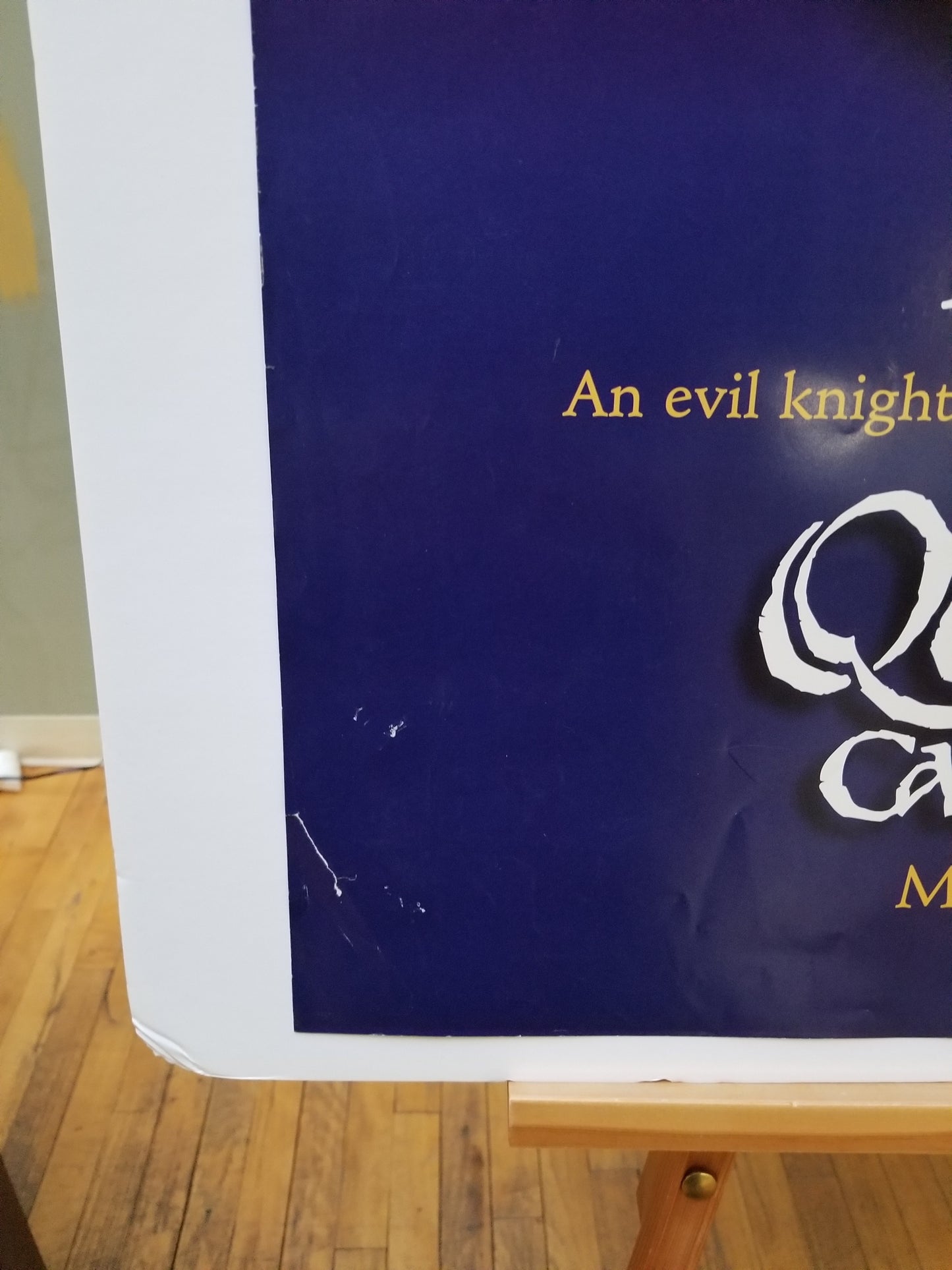 Quest for Camelot (1998) original movie poster - detail