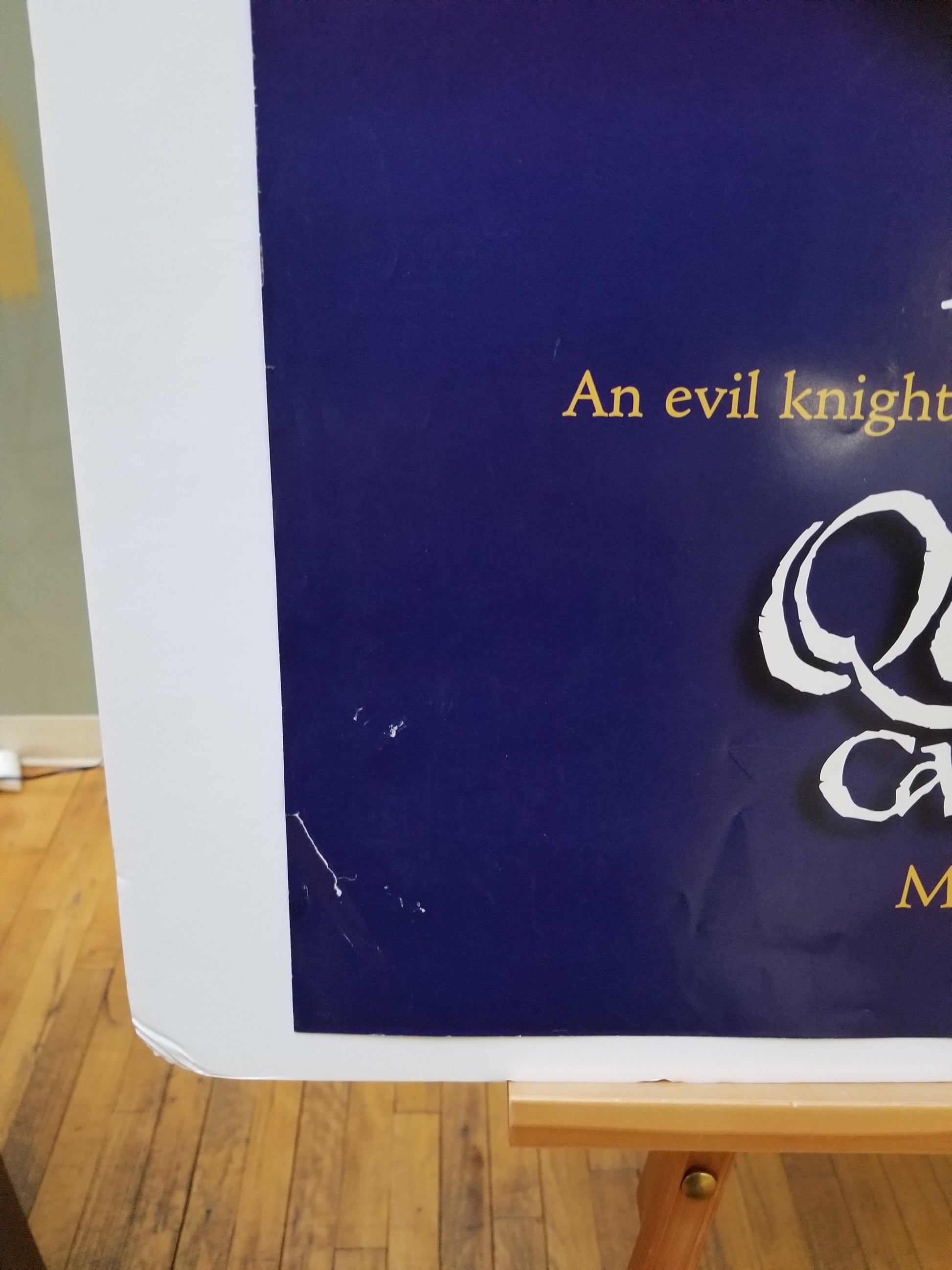 Quest for Camelot (1998) original movie poster - detail