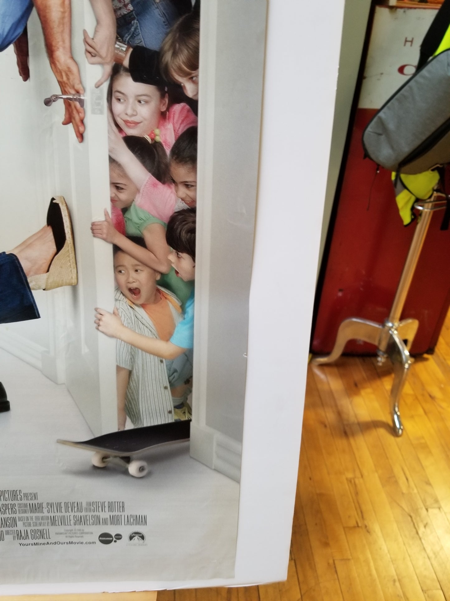 Yours, Mine & Ours (2005) original movie poster - detail