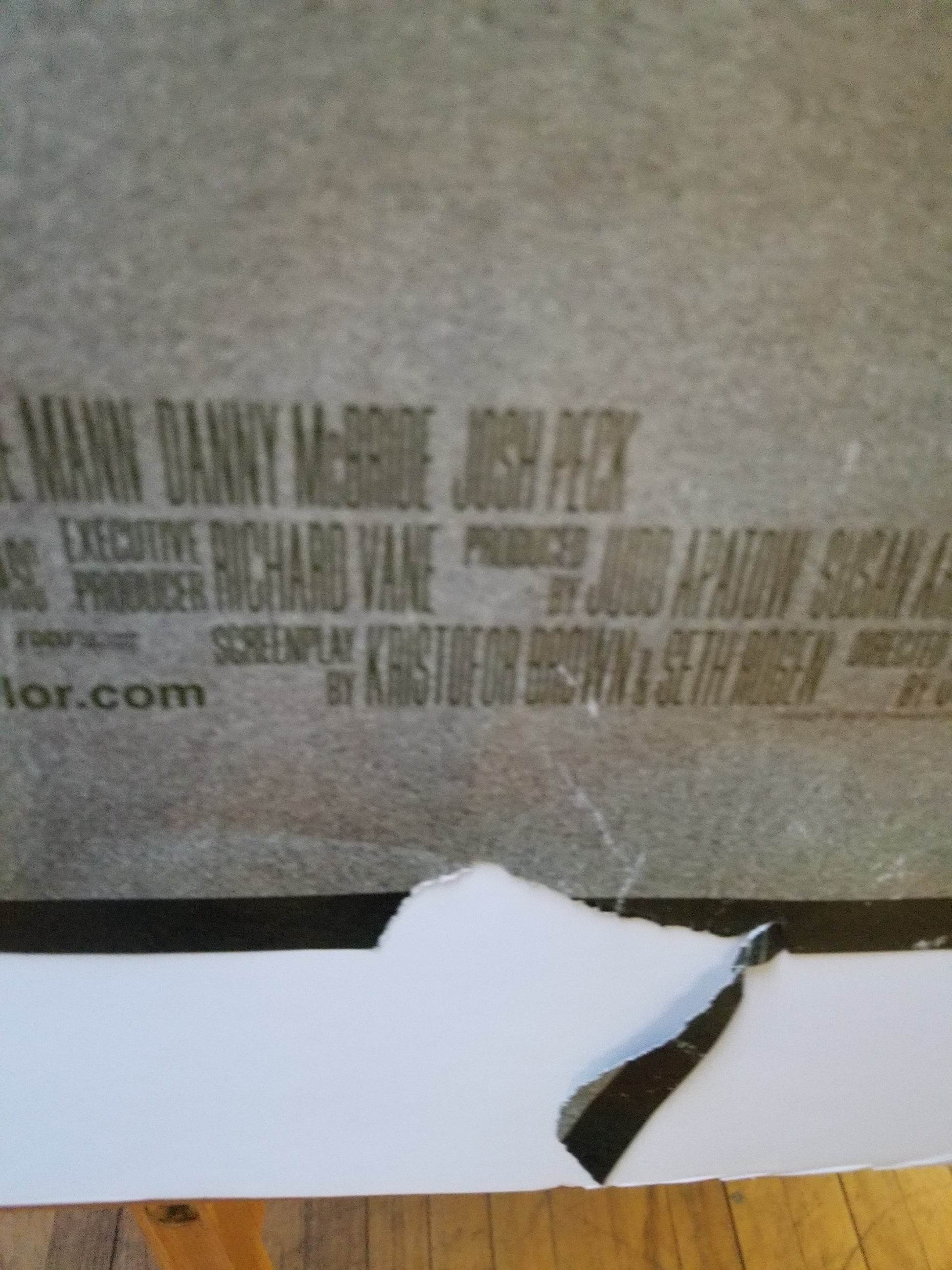 Drillbit Taylor (2008) original movie poster - detail