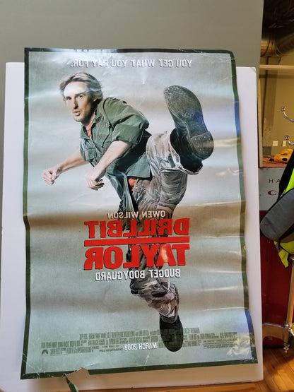Drillbit Taylor (2008) original movie poster - detail