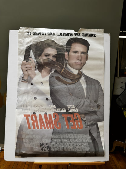 Get Smart (2008) original movie poster - detail