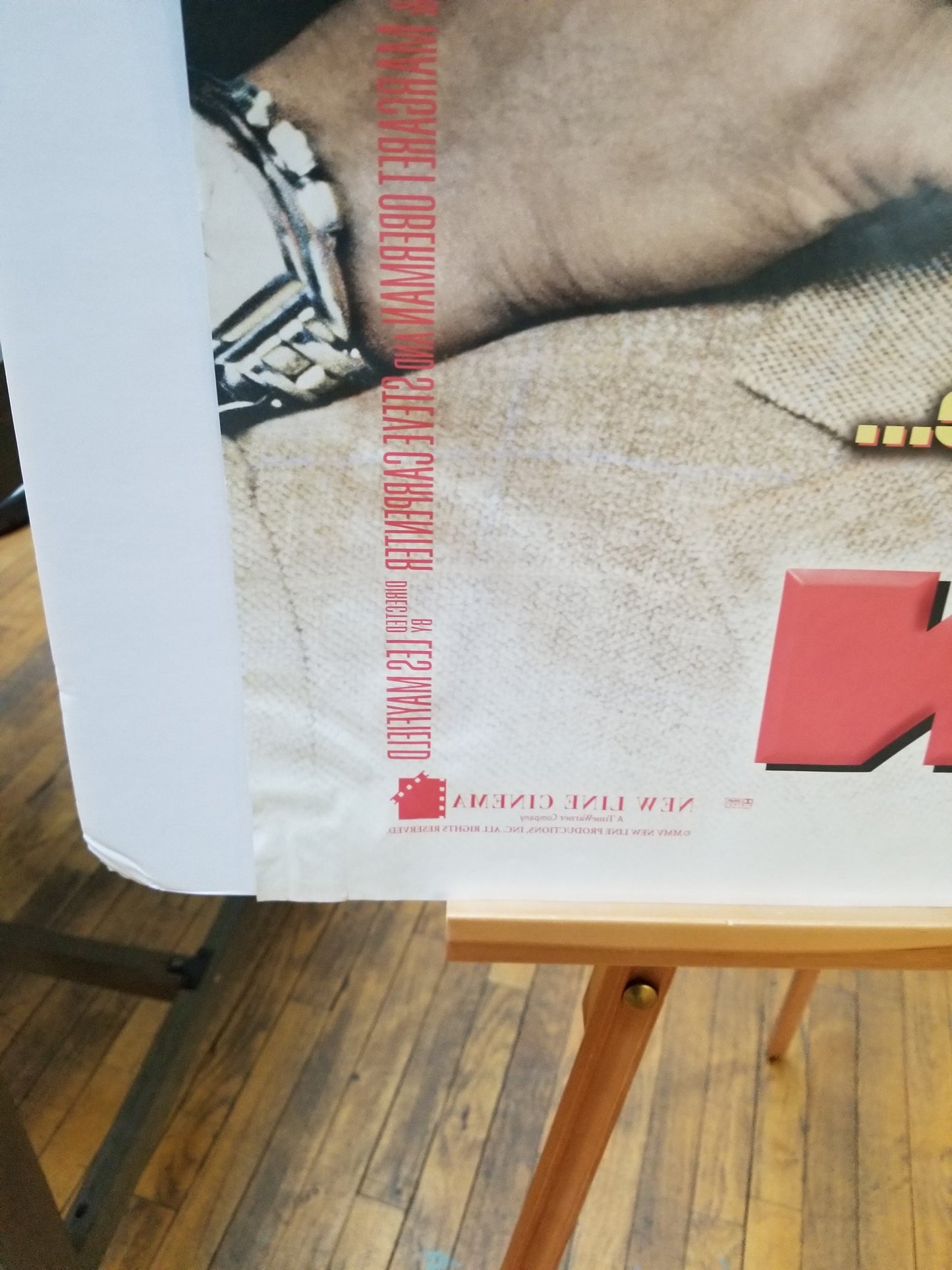 The Man (2005) original movie poster - detail