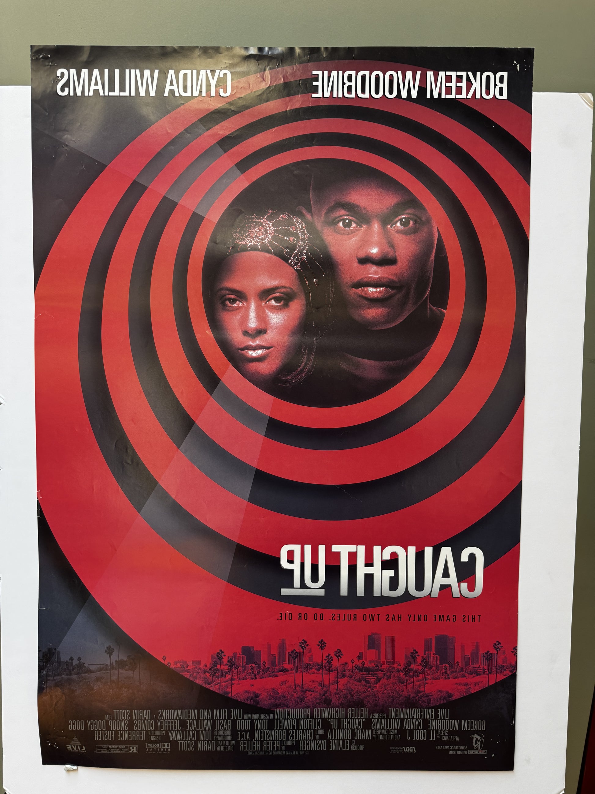 Caught Up (1998) original movie poster - detail