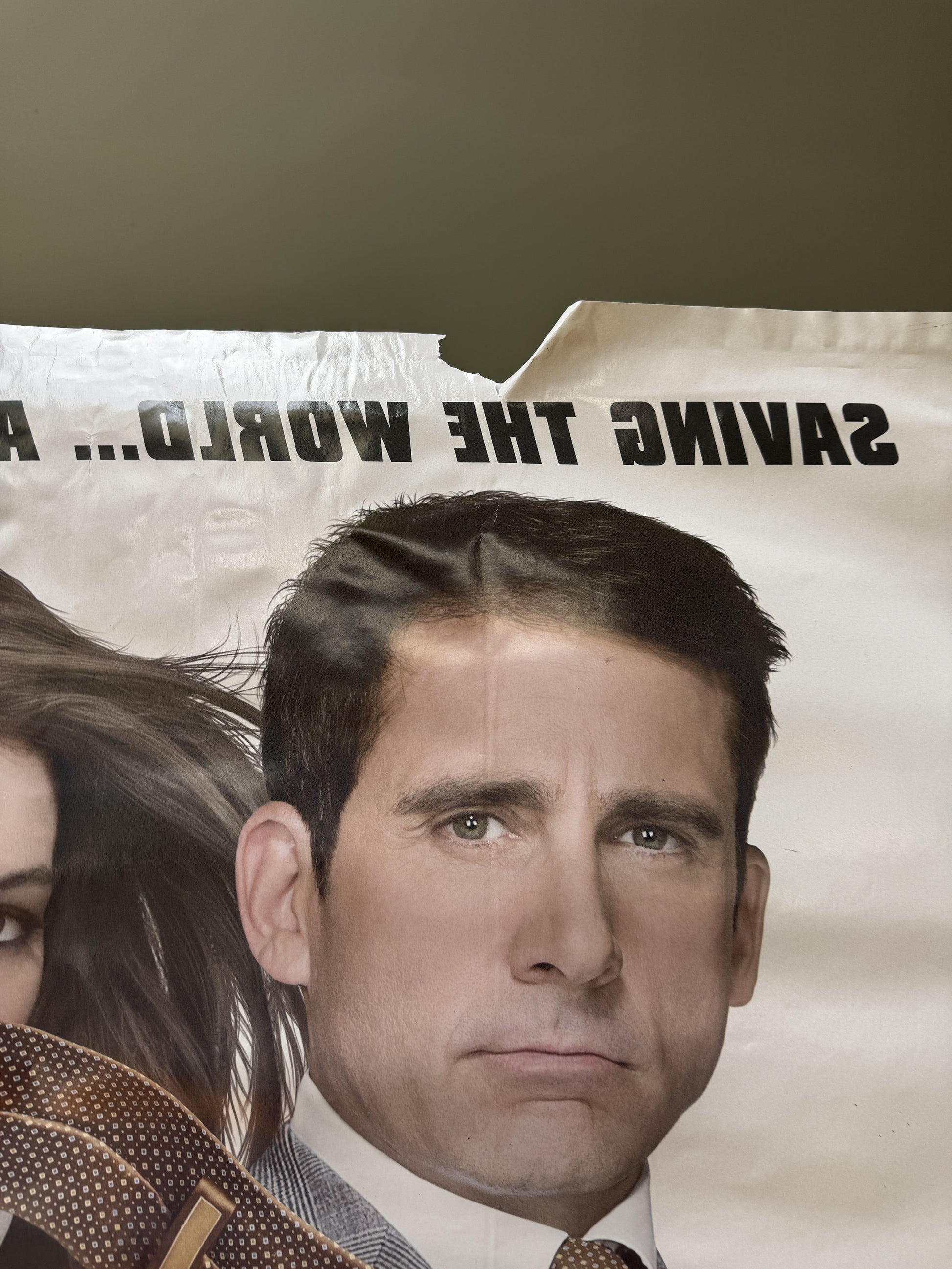 Get Smart (2008) original movie poster - detail
