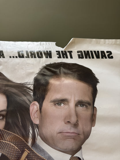 Get Smart (2008) original movie poster - detail