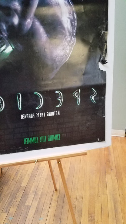 Species (1995) original movie poster - detail