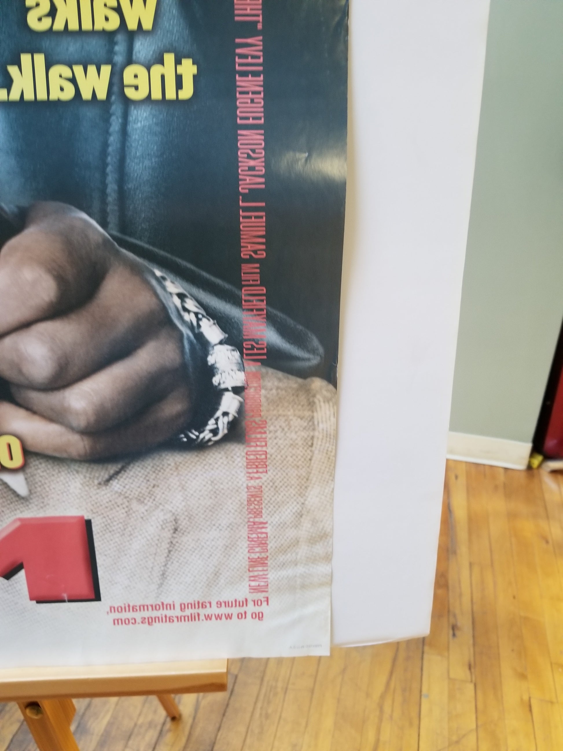 The Man (2005) original movie poster - detail