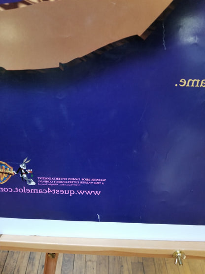 Quest for Camelot (1998) original movie poster - detail