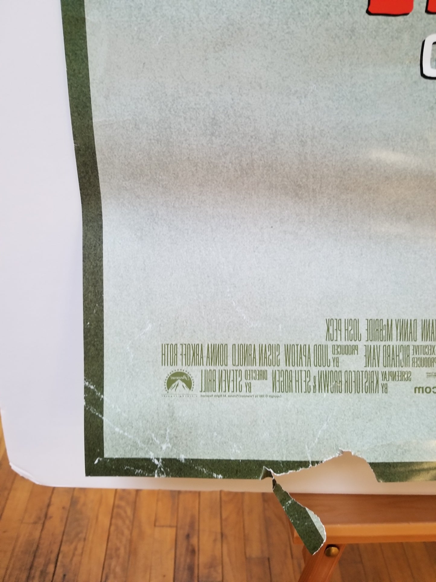 Drillbit Taylor (2008) original movie poster - detail
