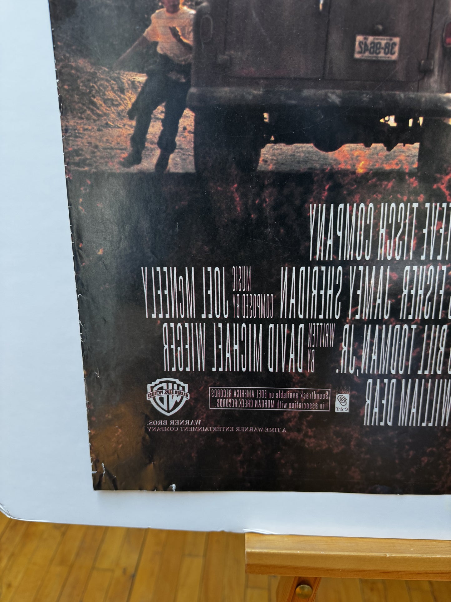 Wild America (1997) original movie poster - detail