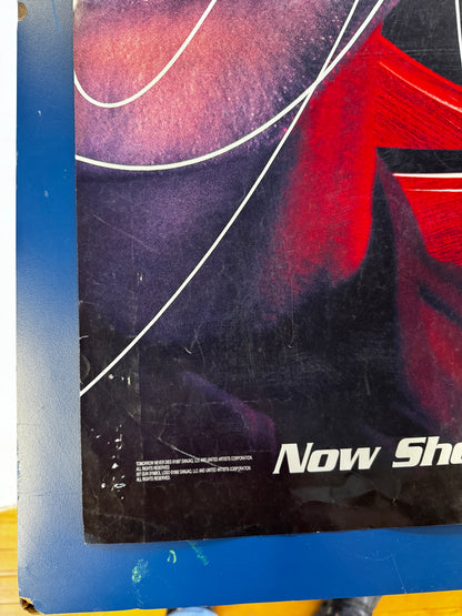 Tomorrow Never Dies (1997) original movie poster - detail