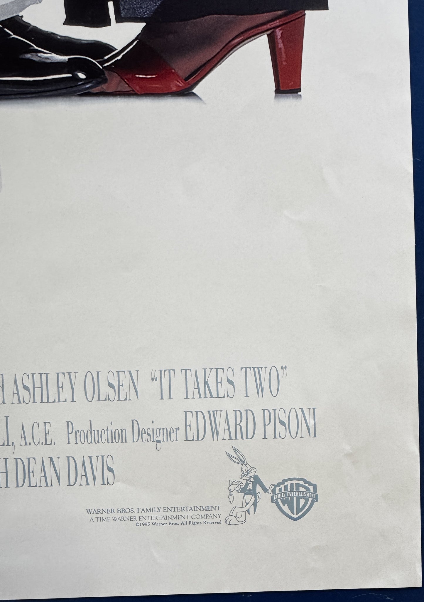 It Takes Two (1995) original movie poster - detail