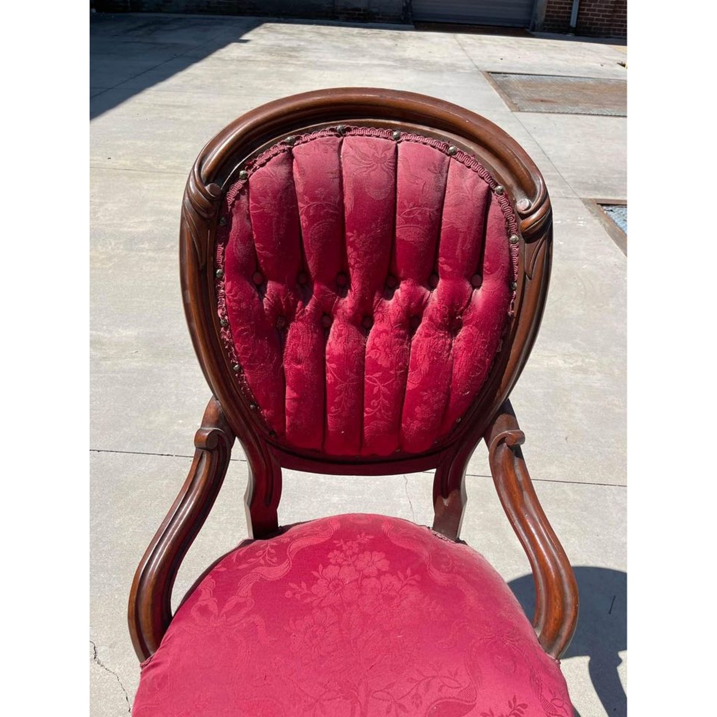 Woman’s American Victorian Parlor Side Chair