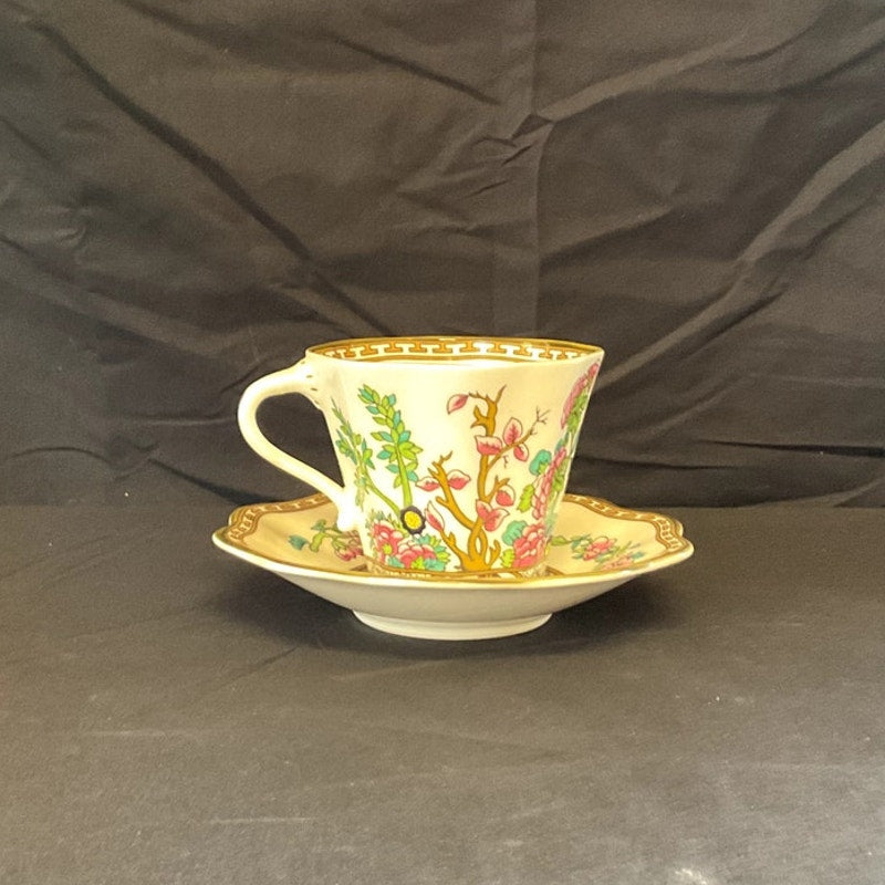 Coalport "The Indian Tree" Tea Cup & Saucer