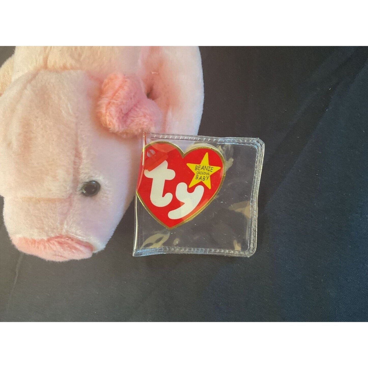 Vintage TY Beanie Baby - "Squealer," 1993