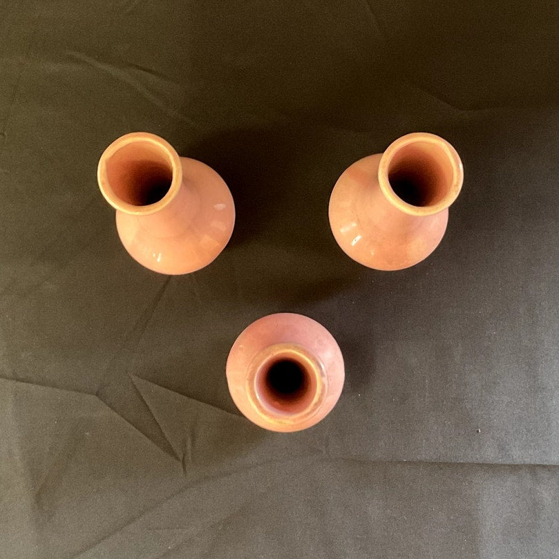 Pink Vases - Set of 3