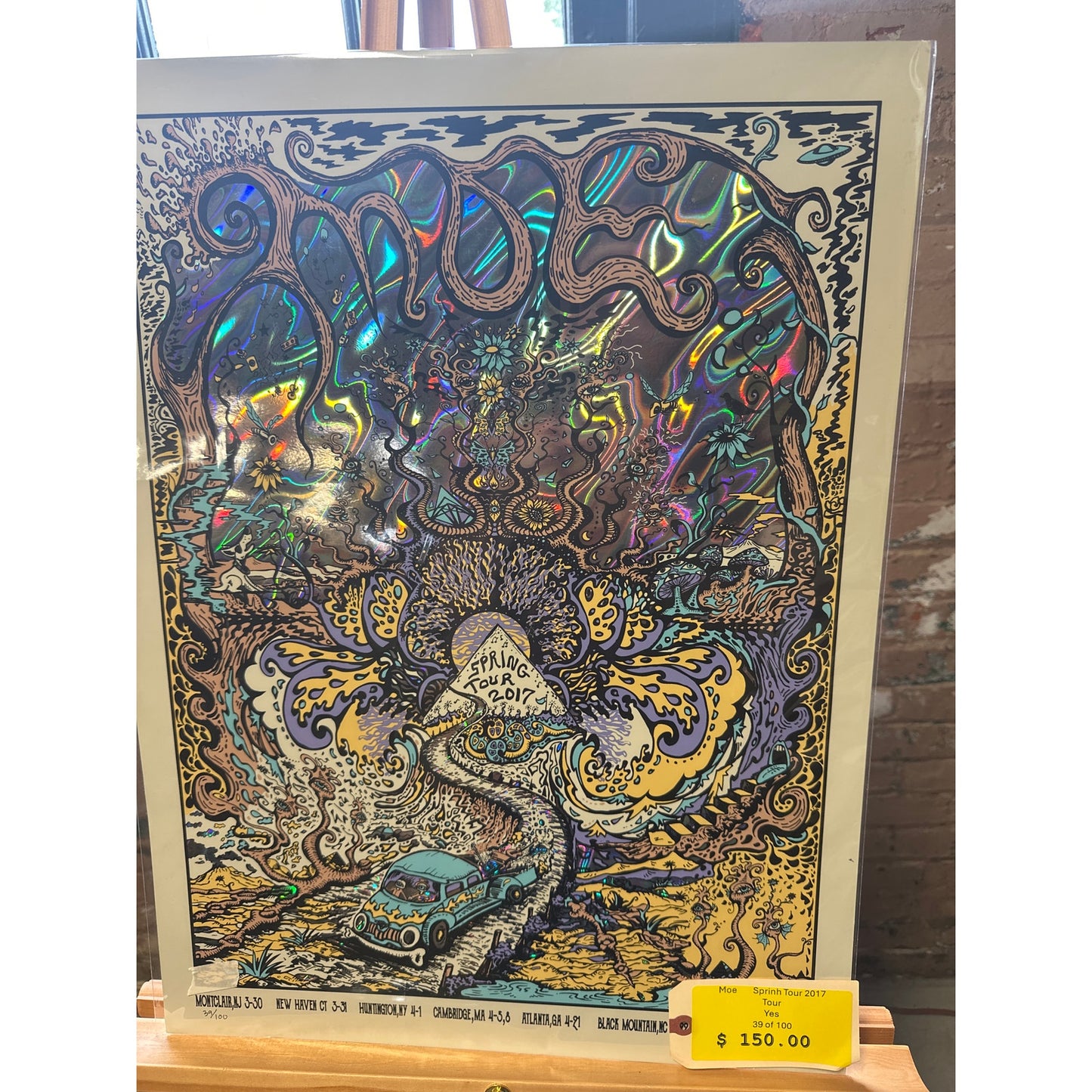 Moe Spring Tour 2017. 39 out of 100.