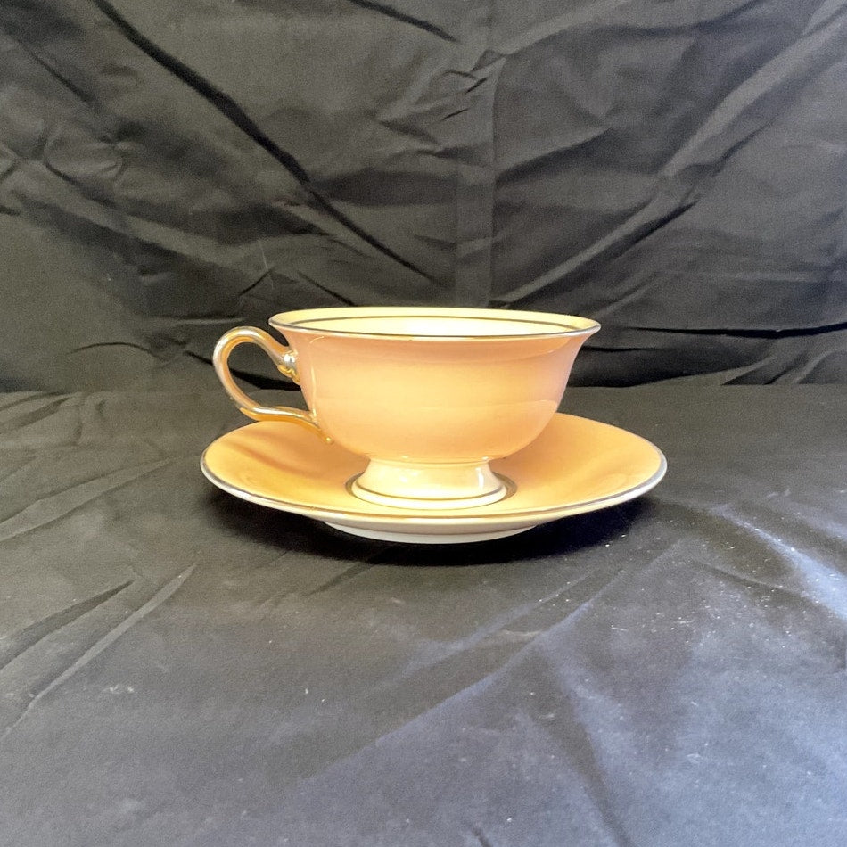 "Shell Pink" by Castleton Tea cup & Saucer