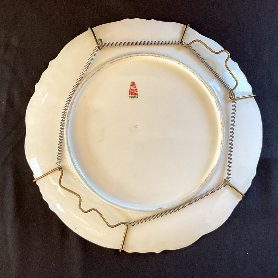 Vintage Tressemann & Vogt Limoges Cabinet Plate