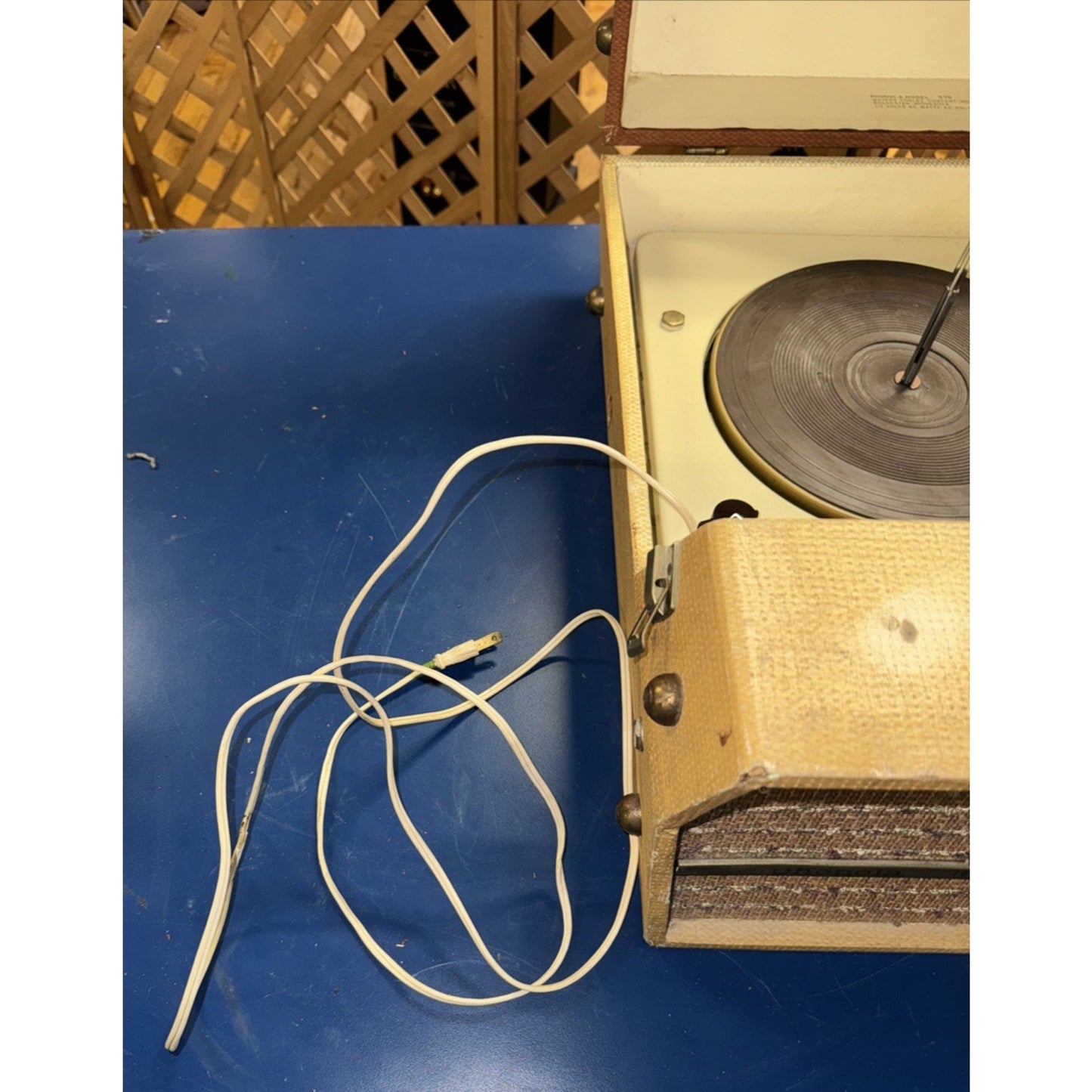 Vtg Phonola 958 Record By Walters Conley Co. Tested Working