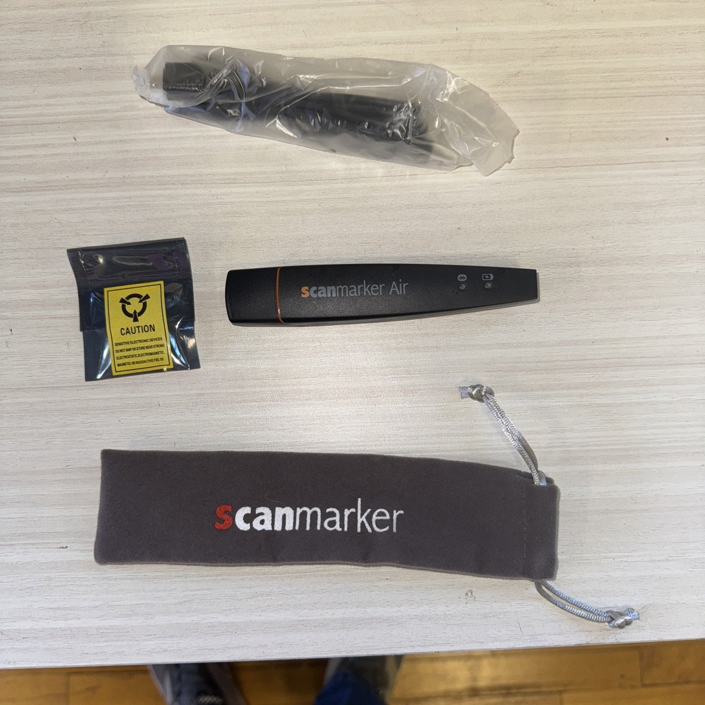 Scanmarker Air Pen Scanner, Reading Pen, Digital Highlighter Scanning Pen, Black