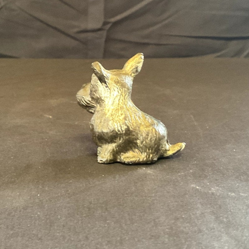 Scottie Dog Metal Figurine