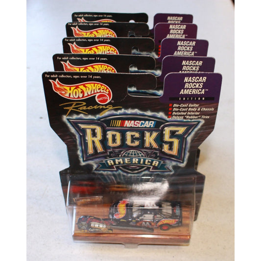 Lot of 5: Die-Cast Hot Wheels w/ Collectible Guitar  (Items 25282, 25283, 25284, 25289 and 25296)