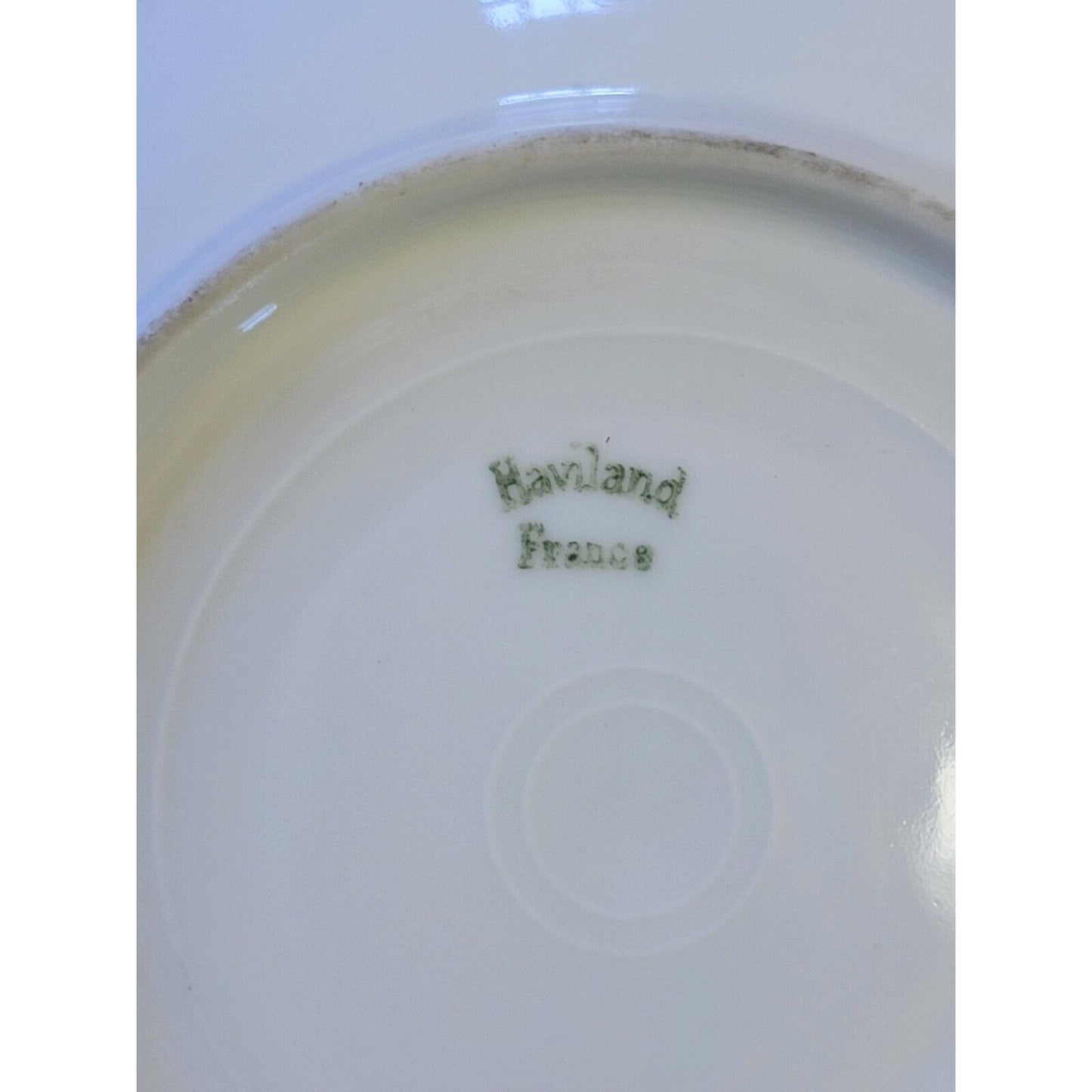 Vintage Haviland Limoges Porcelain Saucer