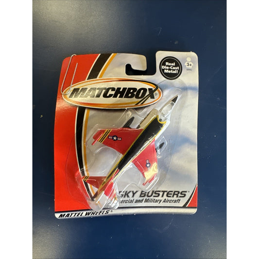 Matchbox Sky Busters Harrier Jet – Marines UU1 Diecast Aircraft (1:64, NIB)