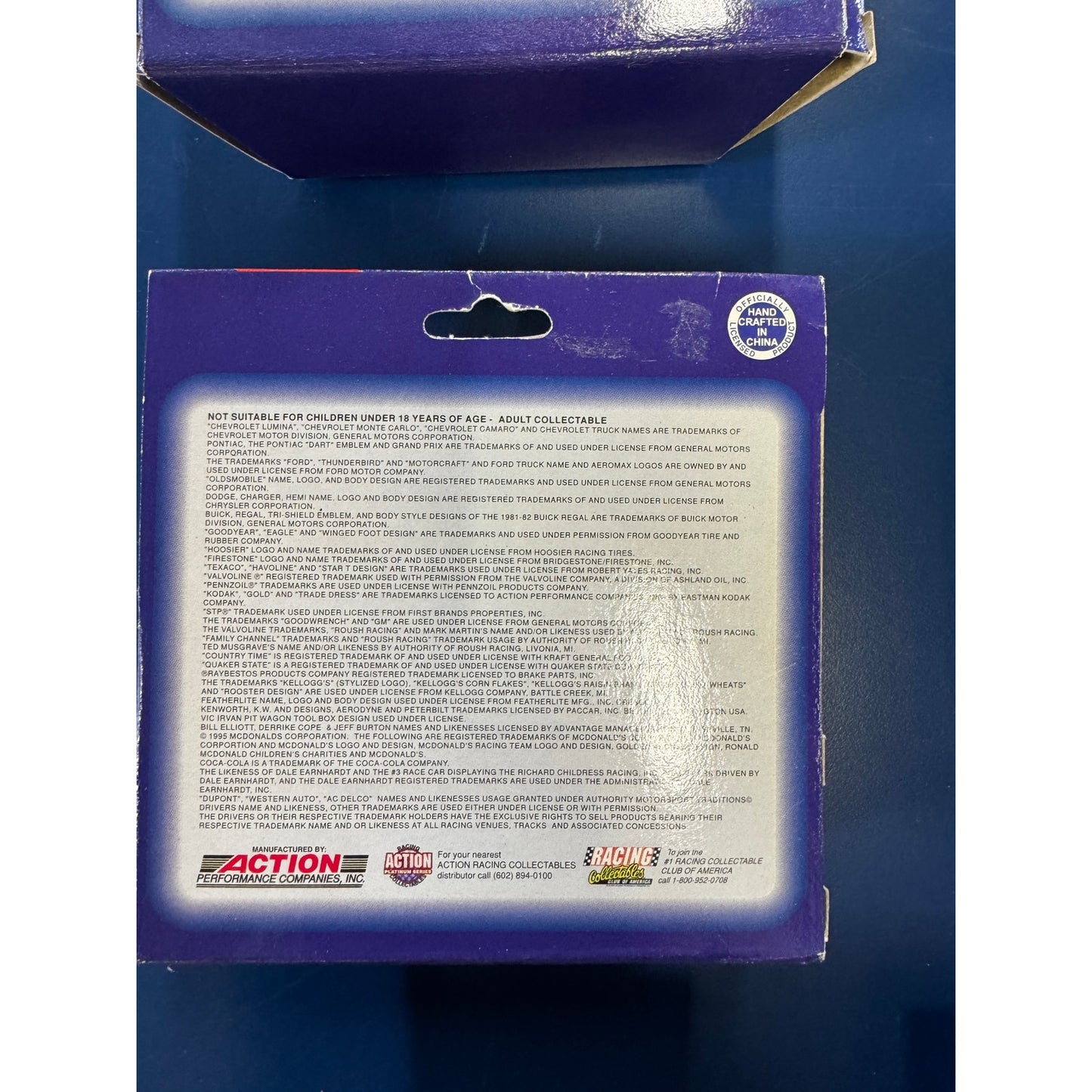 Lot of Seven Racing Action Platinum Series 1995 Trucks & Matching Trading Cards – #28, #52 (Ken Schrader), #7, #16, #84 (Joe Ruttman), #71, #16