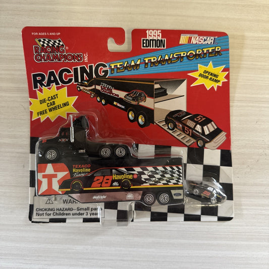 1995 Racing Champions NASCAR Transporter #28 Texaco Havoline Team – NIB Vintage