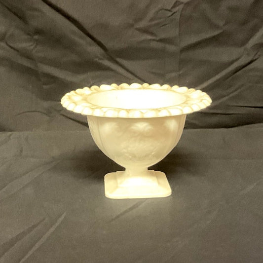 Vintage Milk Glass Compote/Pedestal Dish