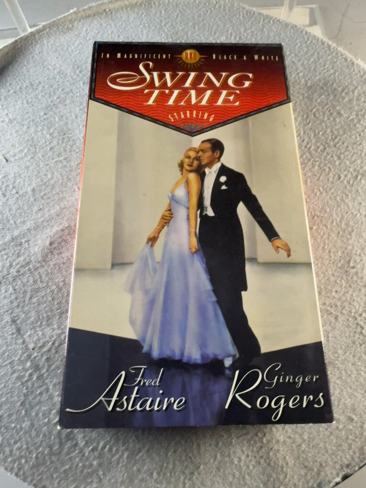 Swing Time (VHS, 1936) Fred Astaire Ginger Rogers RKO Very Good