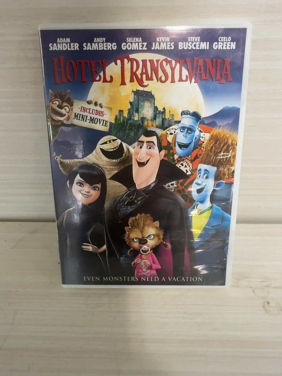 Hotel Transylvania (DVD, 2012) Standard Very Good Adam Sandler Andy Samberg
