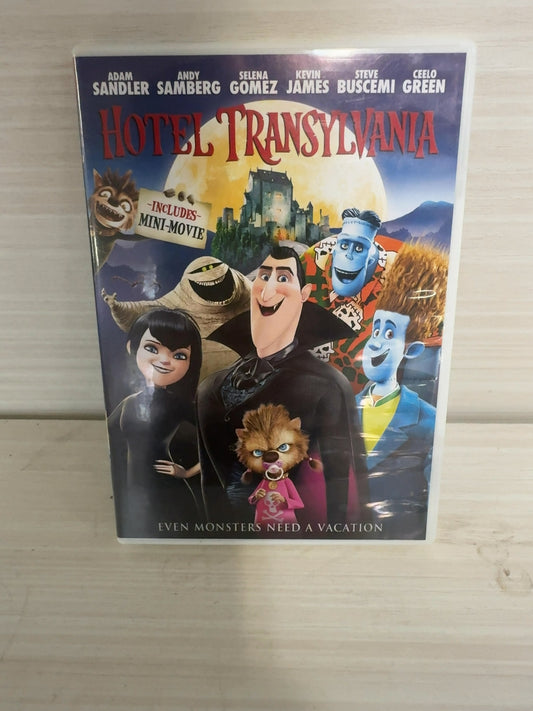 Hotel Transylvania (DVD, 2012) Standard Very Good Adam Sandler Andy Samberg