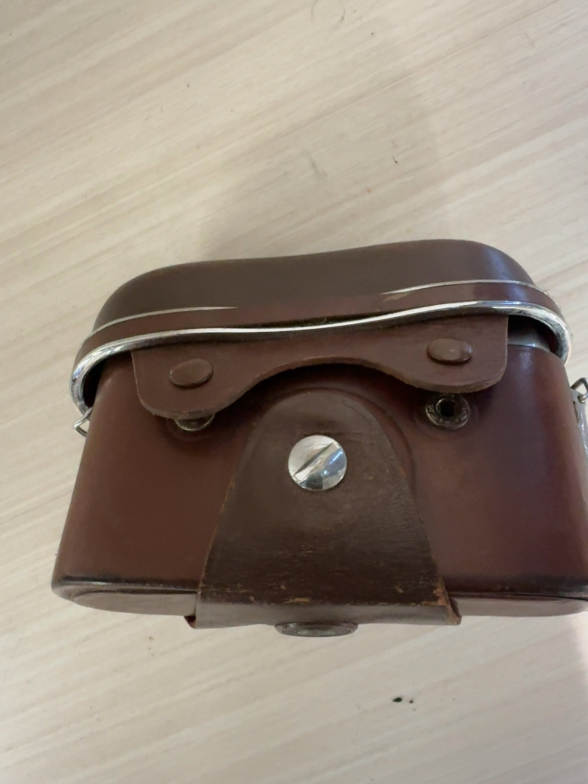 Zeiss Ikon Contaflex 35mm SLR Film Camera w/ Tessar 2.8/50 Lens & Case
