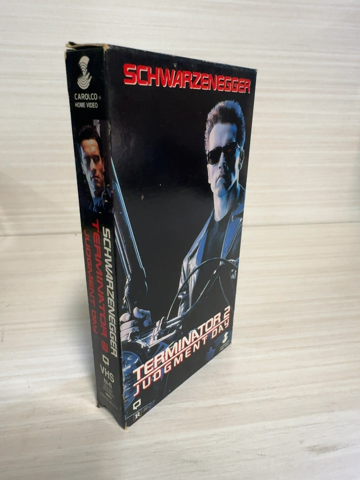 Terminator 2: Judgment Day (VHS, 1991) Arnold Schwarzenegger Acceptable